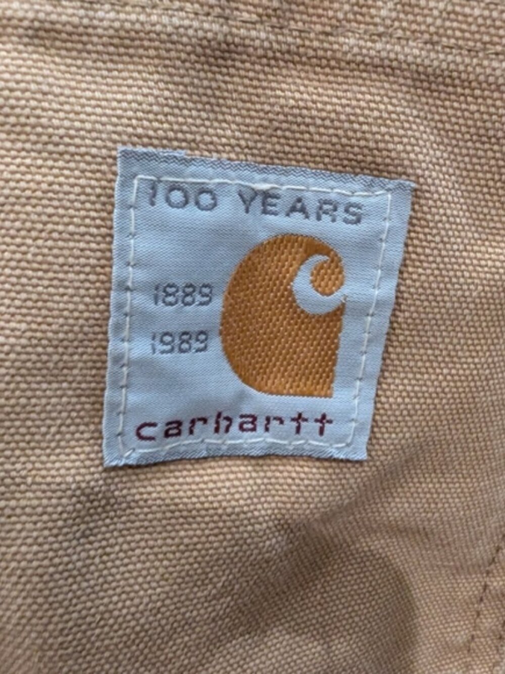 Vintage Carhart Blanket Jacket 1989 100 Year Anniversary Edition USA Made Sz S - Picture 3 of 15